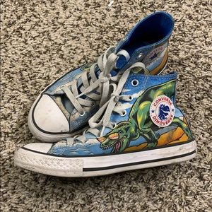 schuh dinosaur converse
